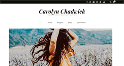 Desktop Screenshot of carolynchadwick.com